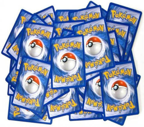 50 Bulk Pokemon Cards; 9 Holos + 1 V/EX guaranteed