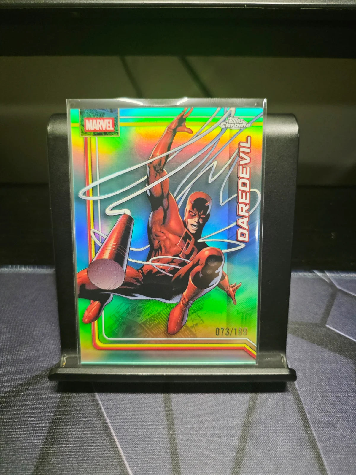 Daredevil #025 Aqua Refractor 73/199