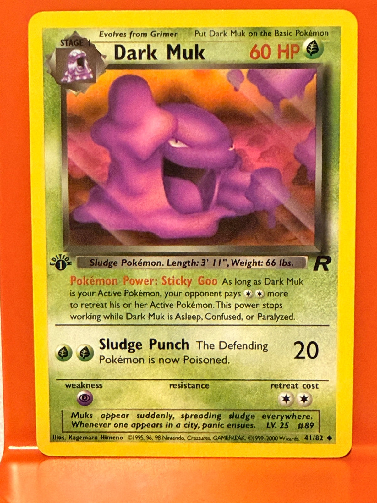 Dark Muk 41 · 1st Edition (Team Rocket)