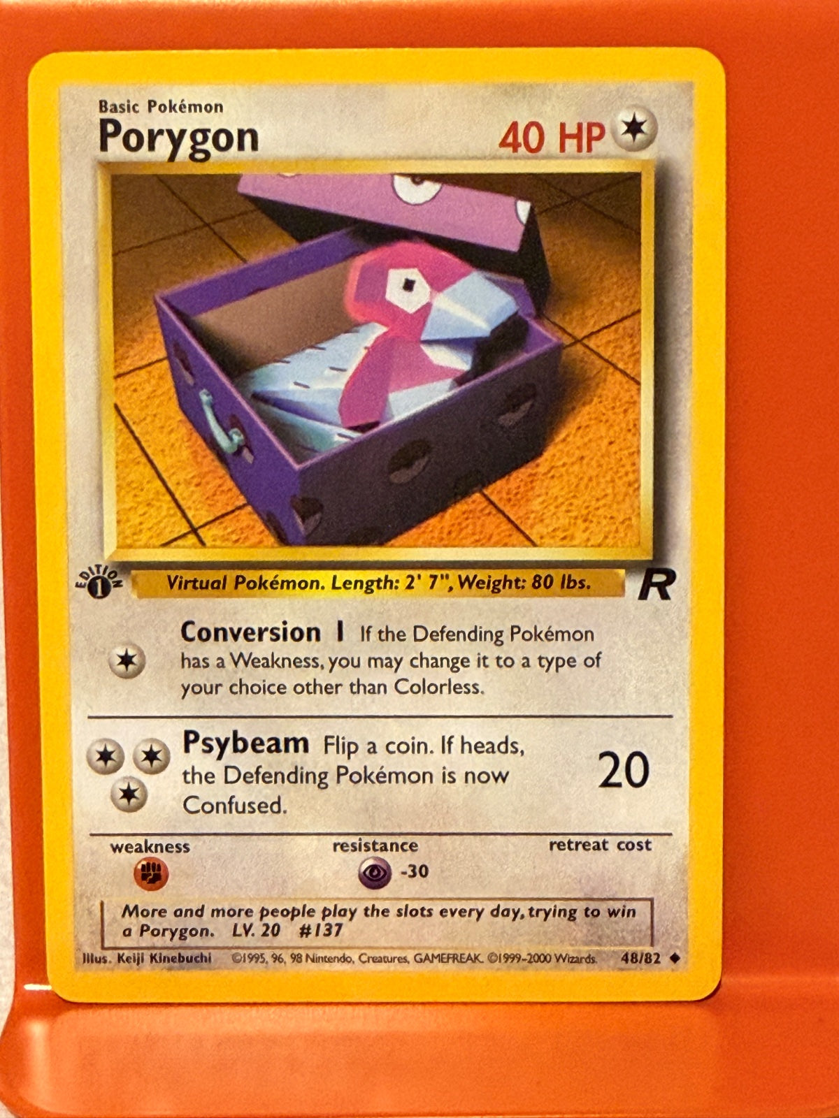 Porygon 48 · 1st Edition (Team Rocket)