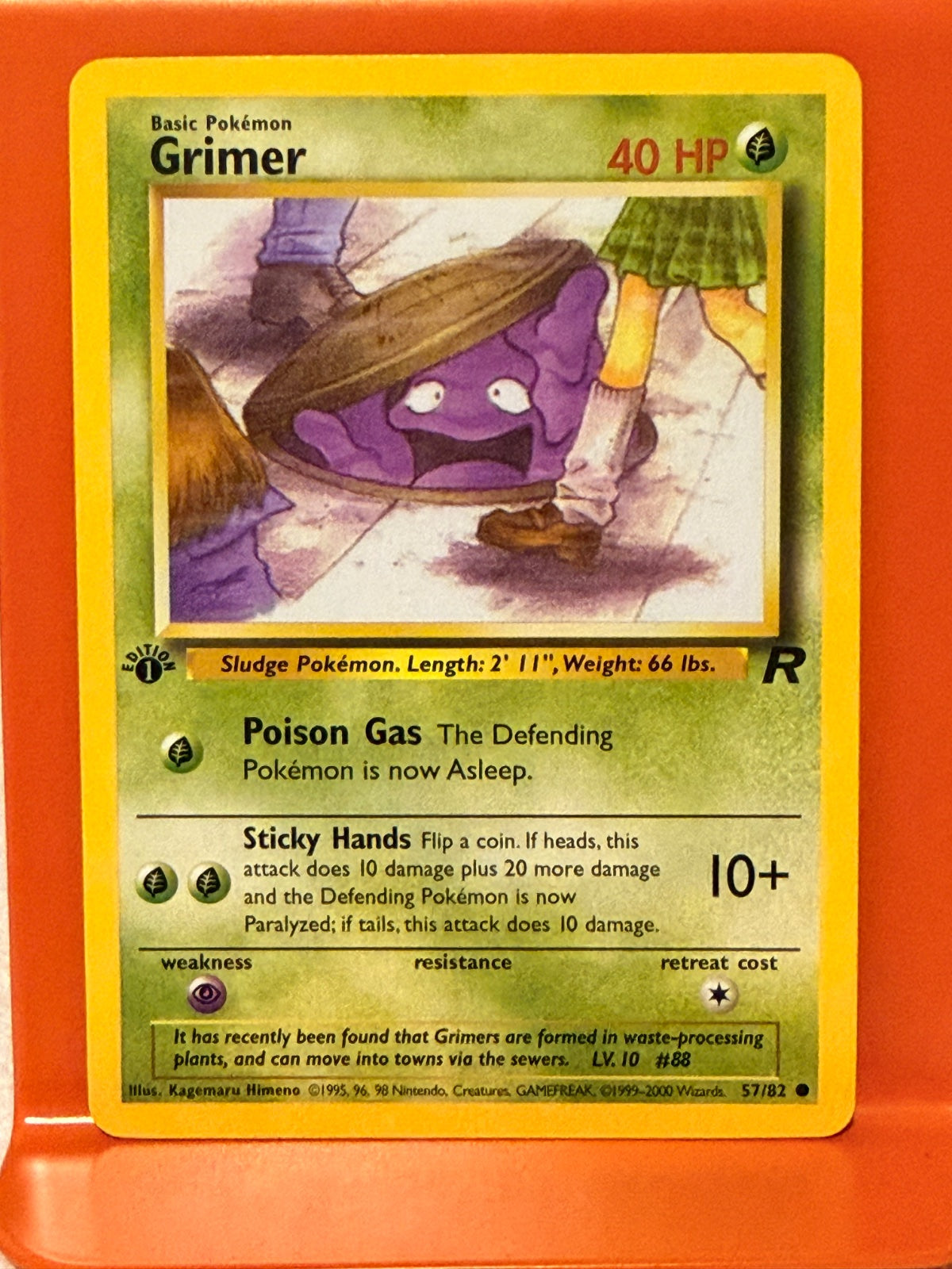 Grimer 57 · 1st Edition (Team Rocket)