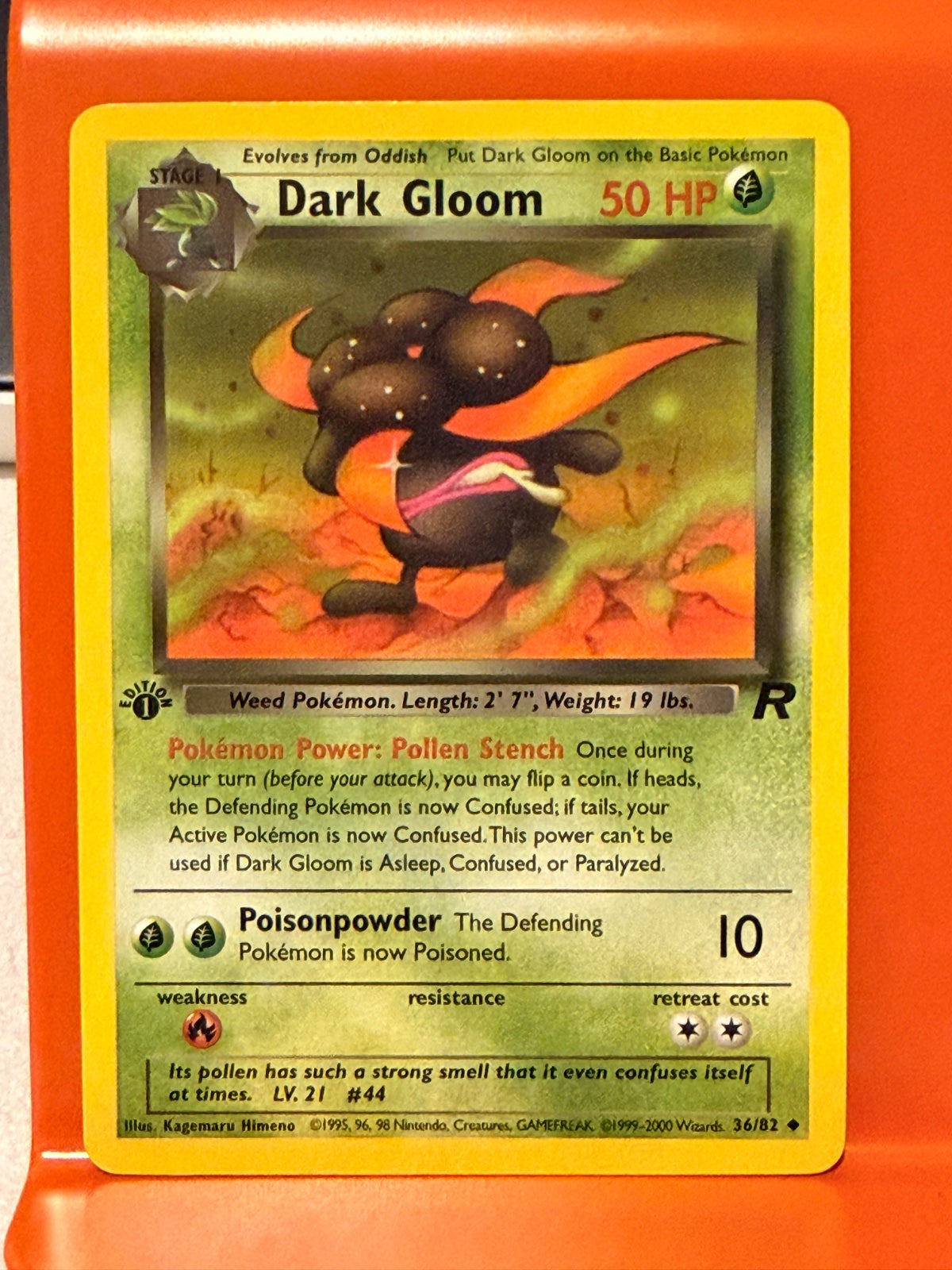 Dark Gloom 36 · 1st Edition (Team Rocket)