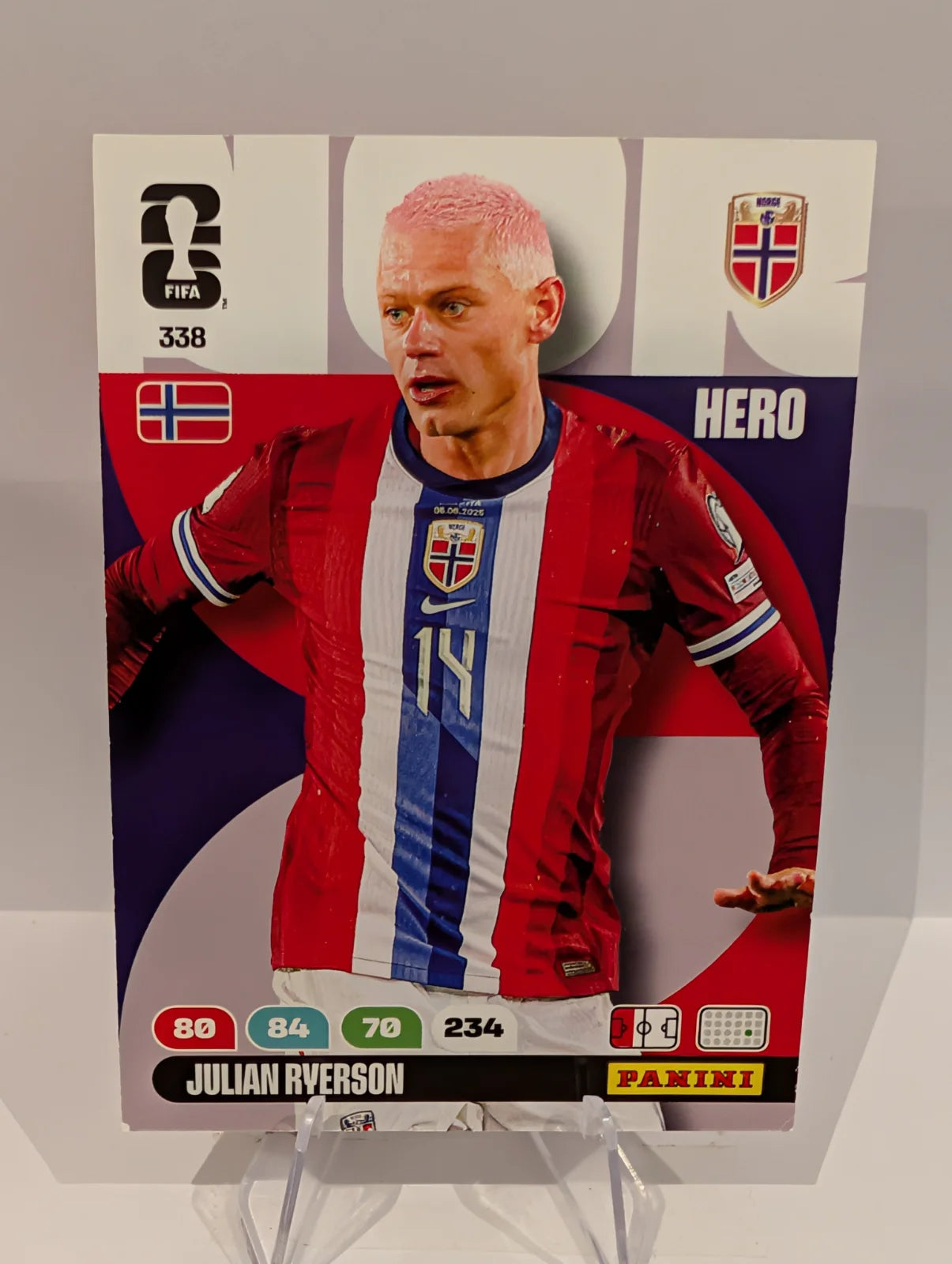 338 Julian Ryerson - Norway - Panini Adrenalyn XL World Cup 2026