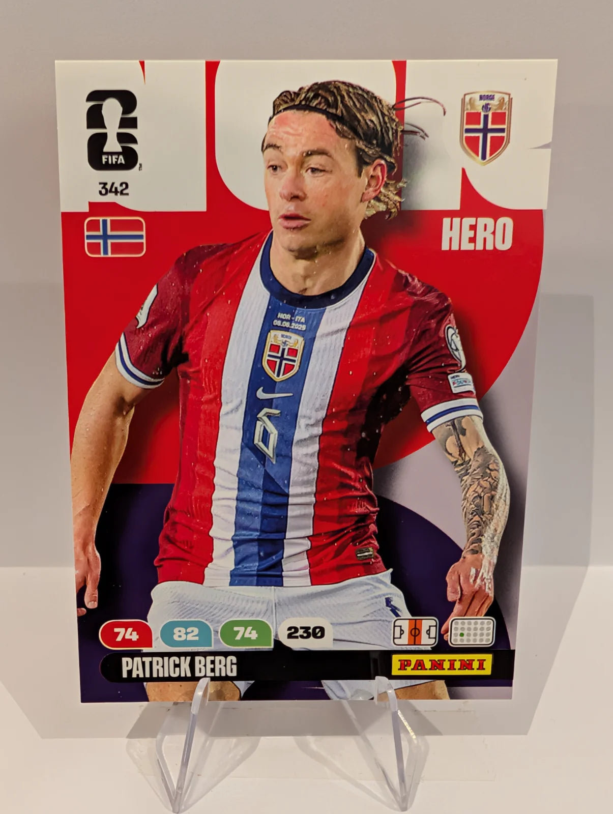 342 Patrick Berg - Norway - Panini Adrenalyn XL World Cup 2026