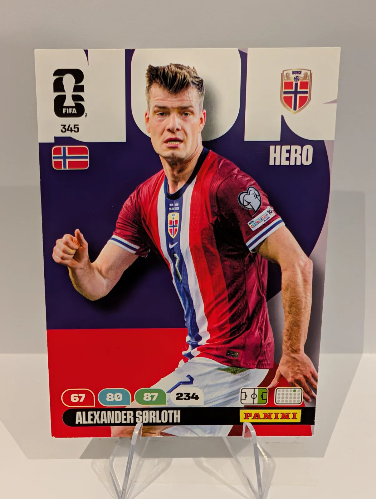345 Alexander Sorloth - Norway - Panini Adrenalyn XL World Cup 2026