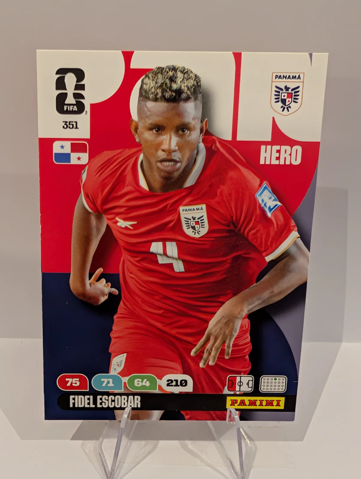 351 Fidel Escobar - Panama - Panini Adrenalyn XL World Cup 2026