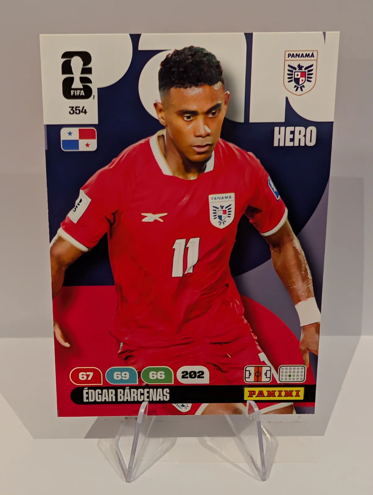 354 Edgar Barcenas - Panama - Panini Adrenalyn XL World Cup 2026