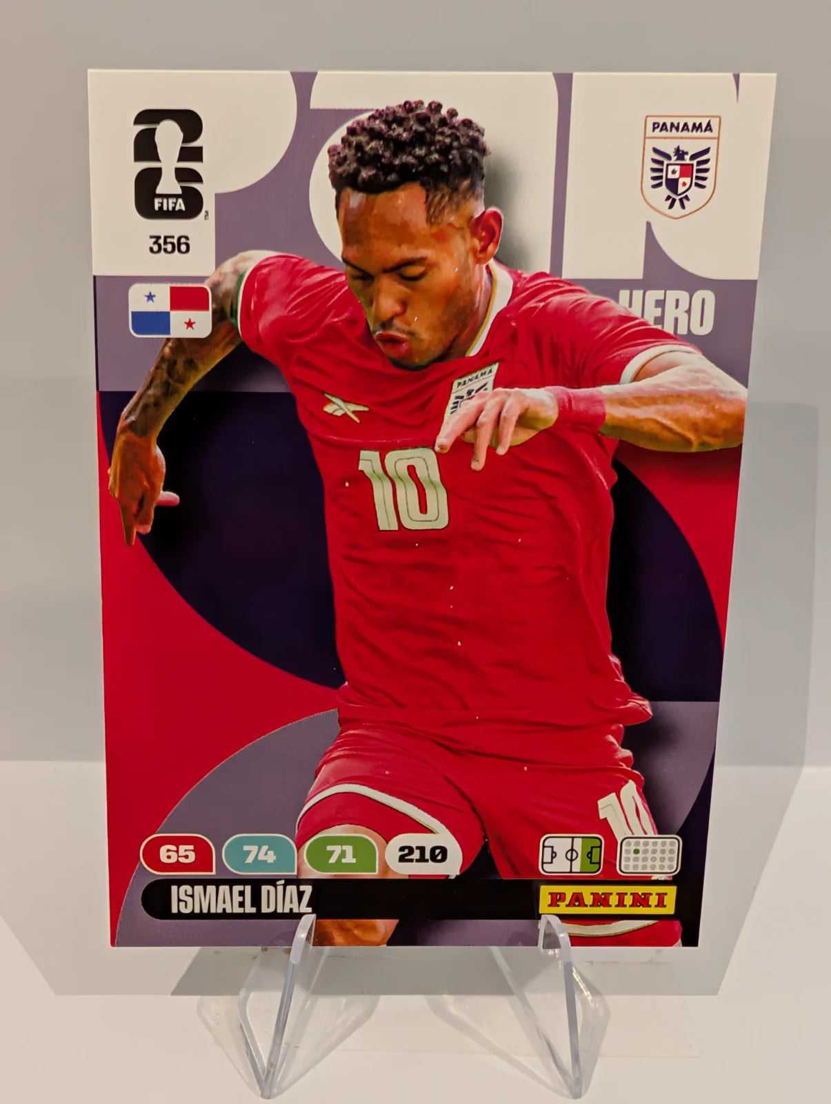 356 Ismael Diaz - Panama - Panini Adrenalyn XL World Cup 2026