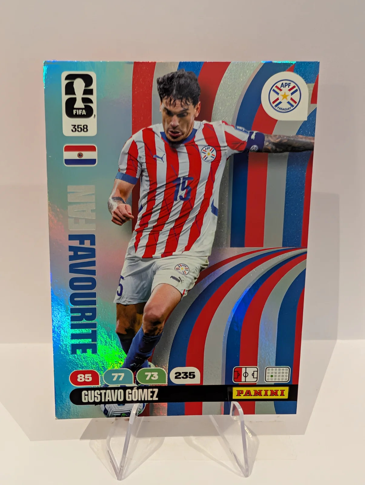 358 Gustavo Gomez - Paraguay - Panini Adrenalyn XL World Cup 2026