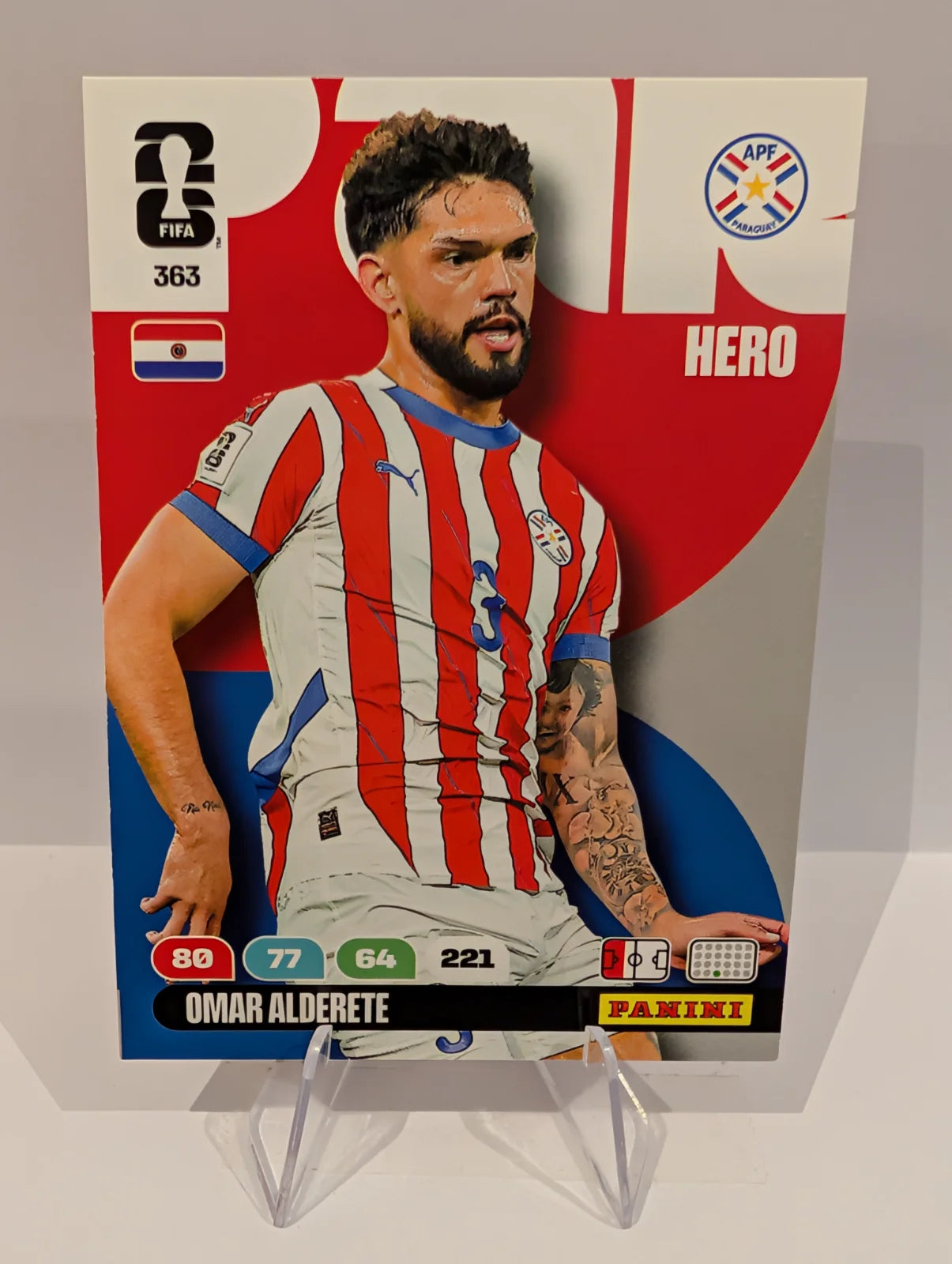 363 Omar Alderete - Paraguay - Panini Adrenalyn XL World Cup 2026
