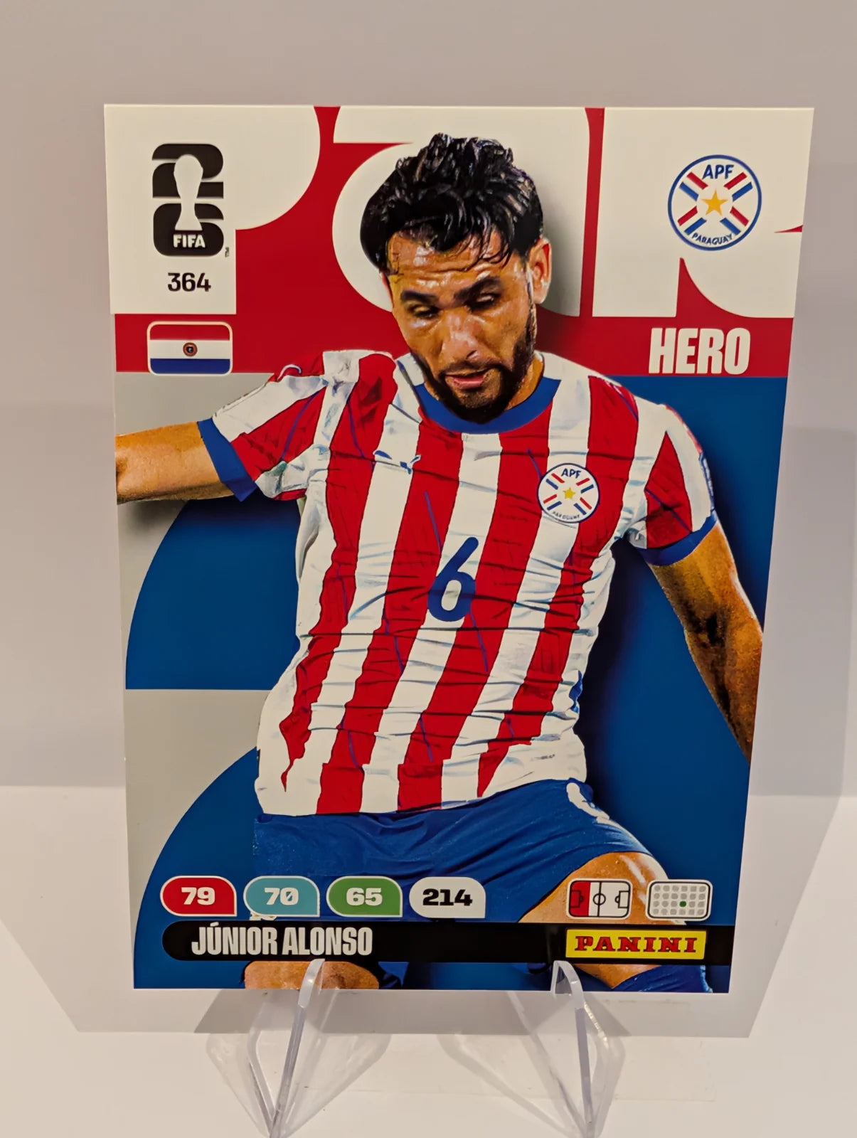 364 Junior Alonso - Paraguay - Panini Adrenalyn XL World Cup 2026