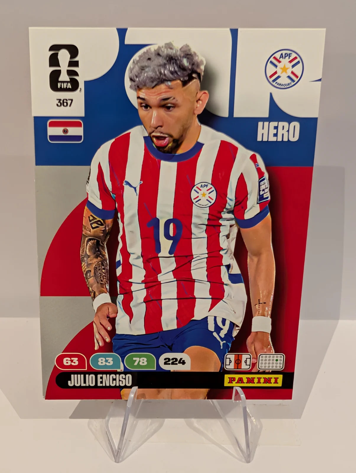 367 Julio Enciso - Paraguay - Panini Adrenalyn XL World Cup 2026