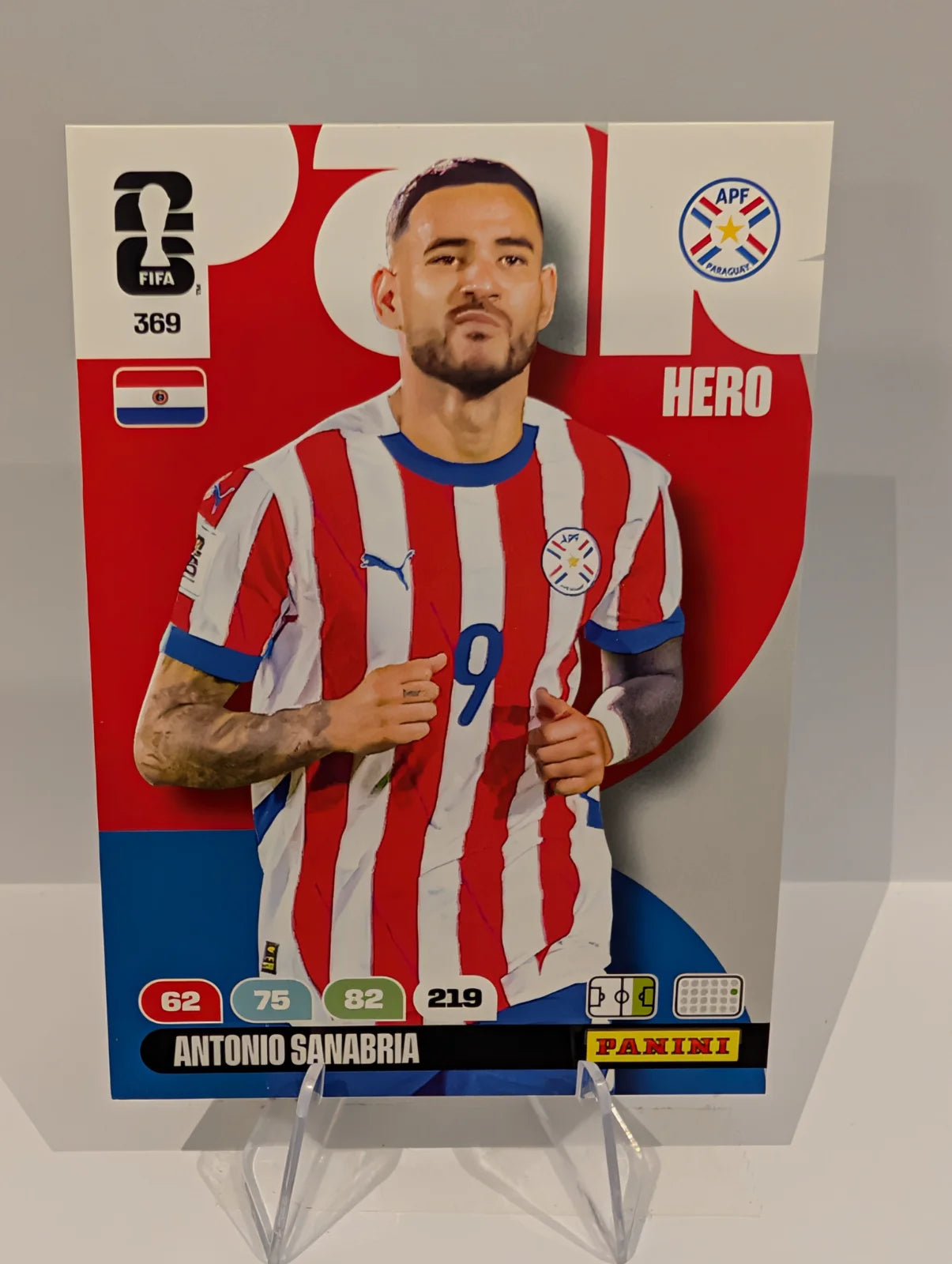 369 Antonio Sanabria - Paraguay - Panini Adrenalyn XL World Cup 2026