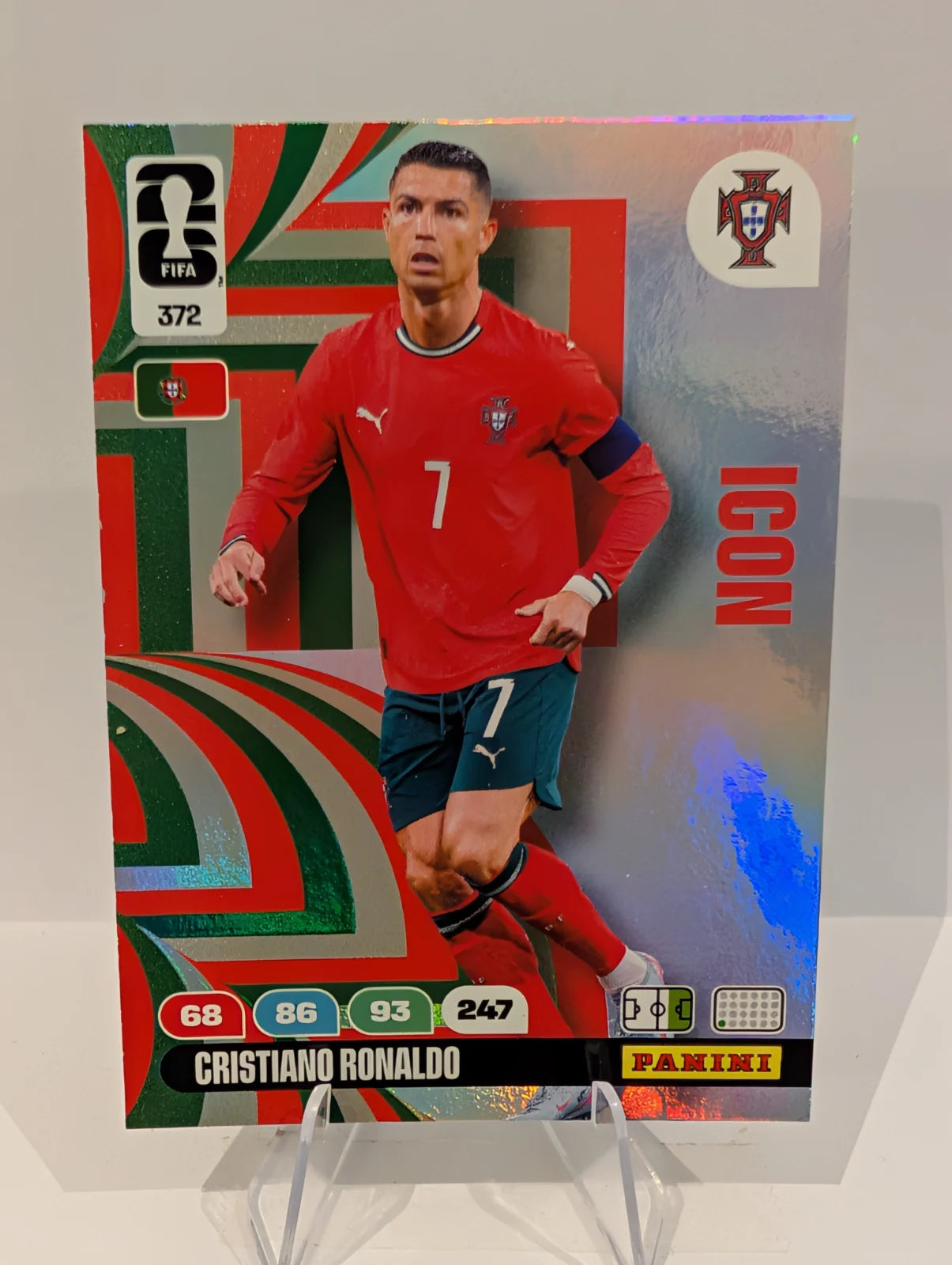 372 Cristiano Ronaldo - Portugal - Panini Adrenalyn XL World Cup 2026