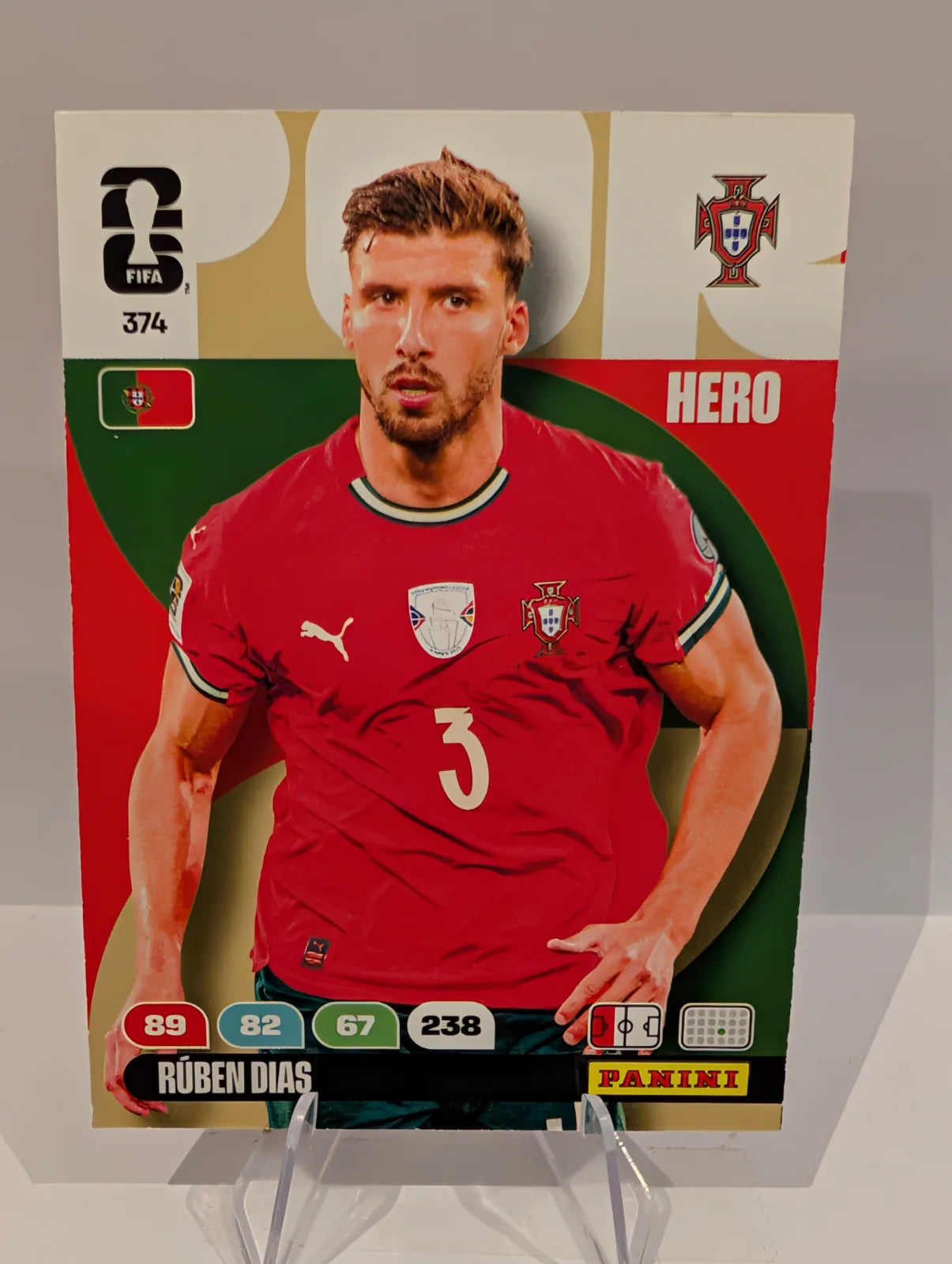 374 Ruben Dias - Portugal - Panini Adrenalyn XL World Cup 2026