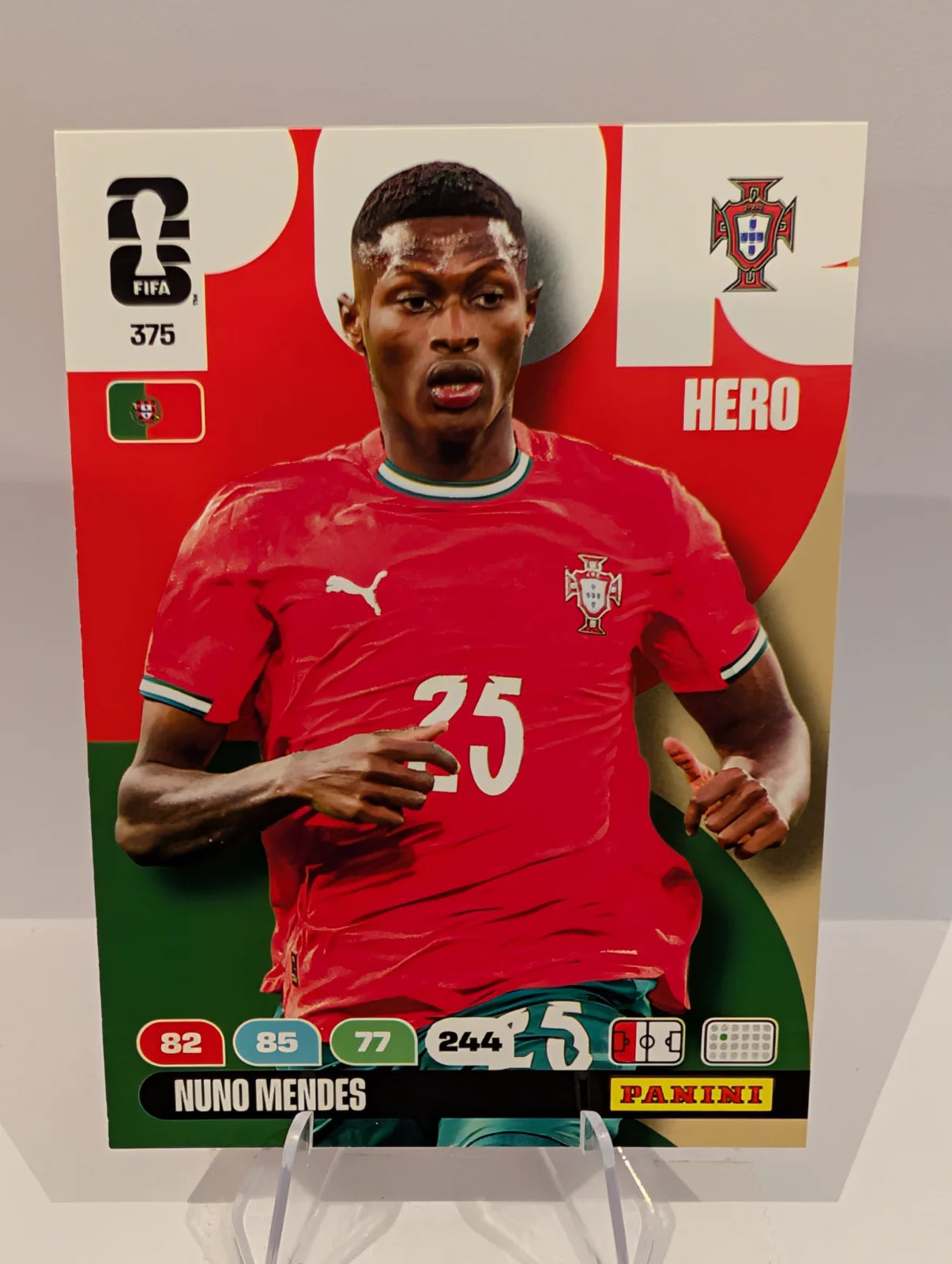 375 Nuno Mendes - Portugal - Panini Adrenalyn XL World Cup 2026