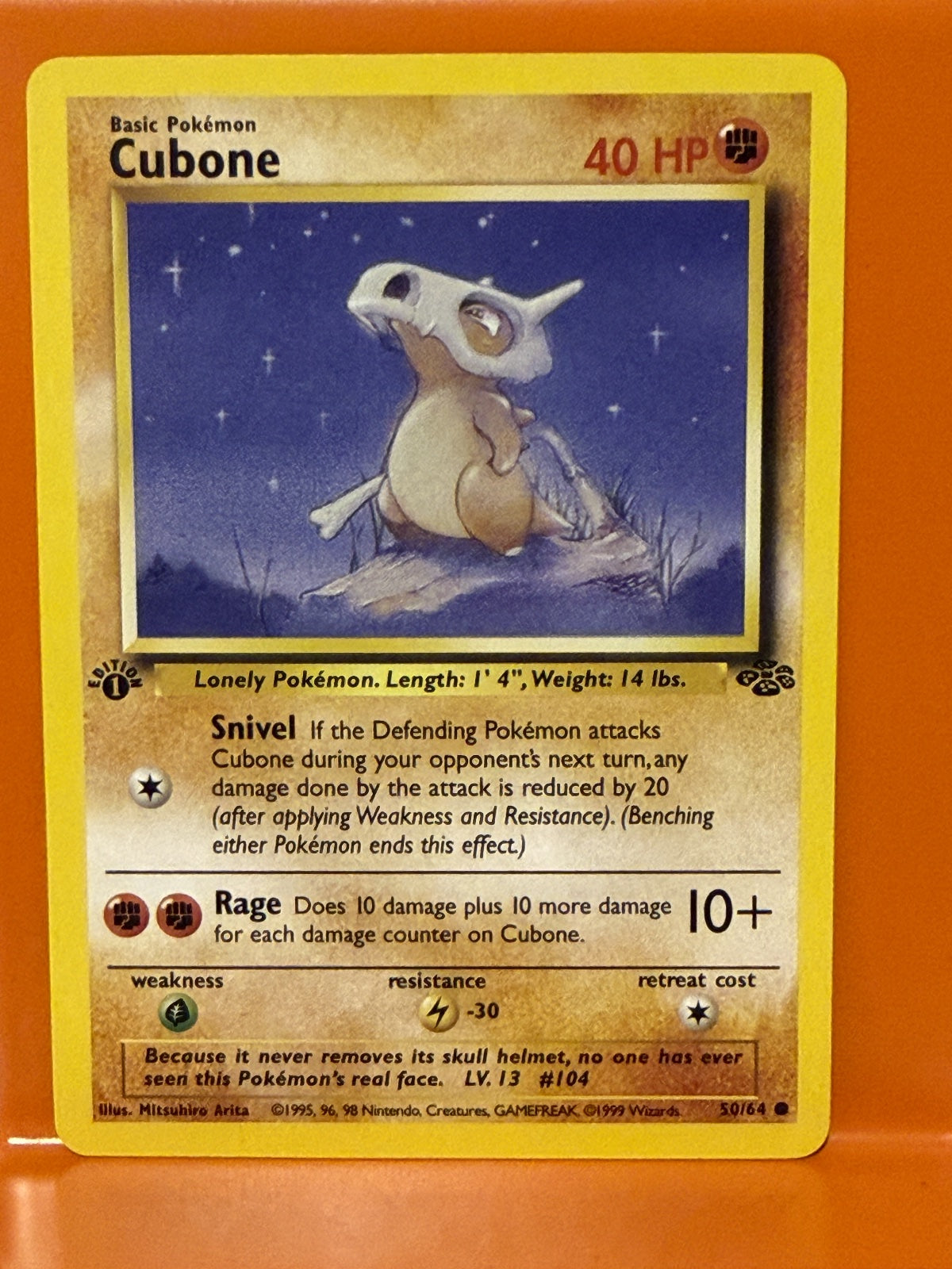Cubone 50 · 1st Edition (Jungle)