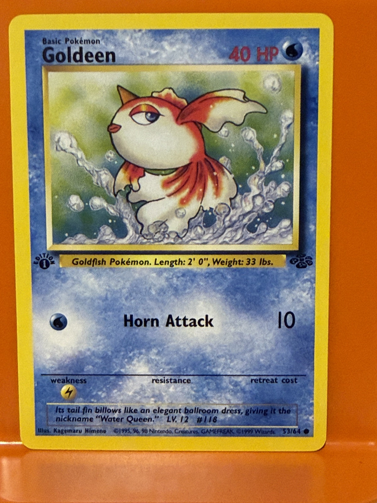 Goldeen 53 · 1st Edition (Jungle)