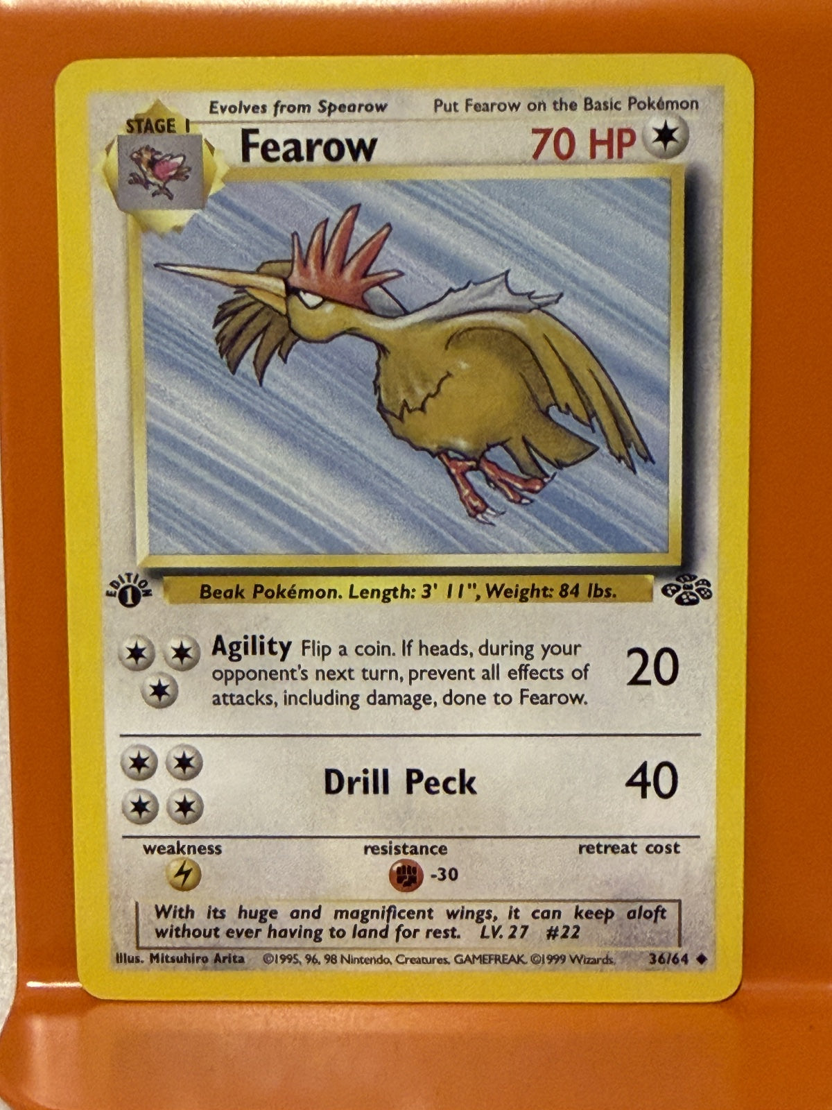 Fearow 36 · 1st Edition (Jungle)