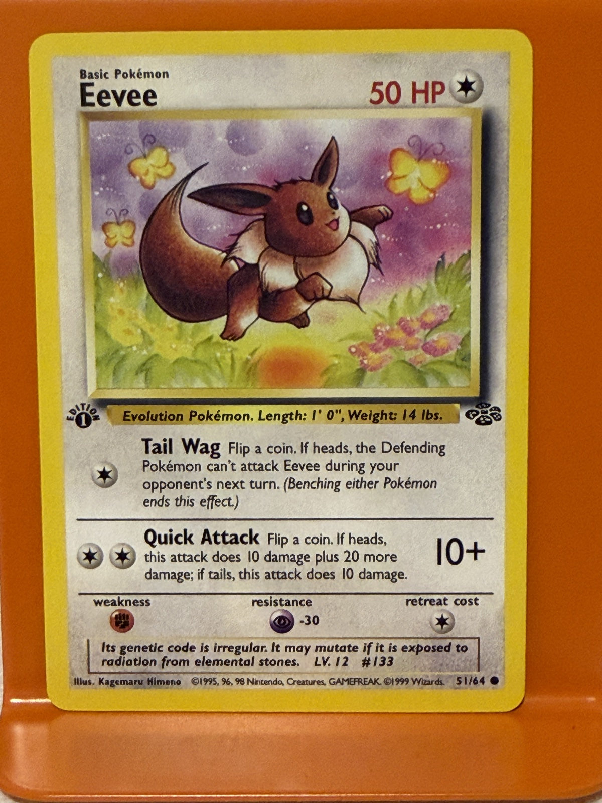 Eevee 51 · 1st Edition (Jungle)
