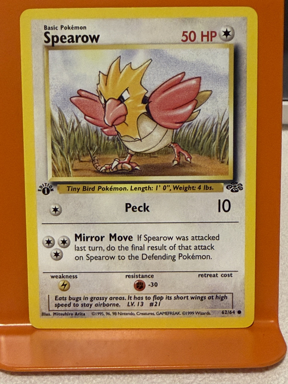Spearow 62 · 1st Edition (Jungle)