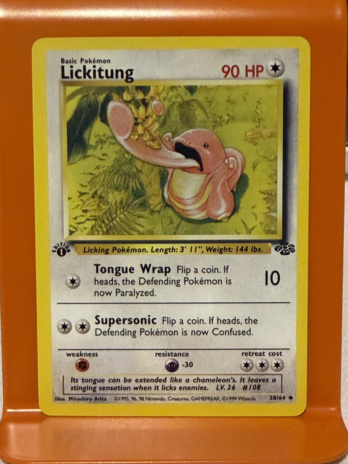 Lickitung 38 · 1st Edition (Jungle)