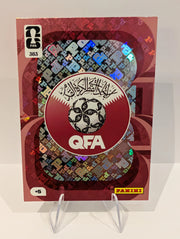 383 Team Crest - Qatar - Panini Adrenalyn XL World Cup 2026