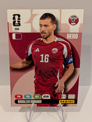 386 Boualem Khoukhi - Qatar - Panini Adrenalyn XL World Cup 2026