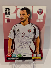 387 Lucas Mendes - Qatar - Panini Adrenalyn XL World Cup 2026