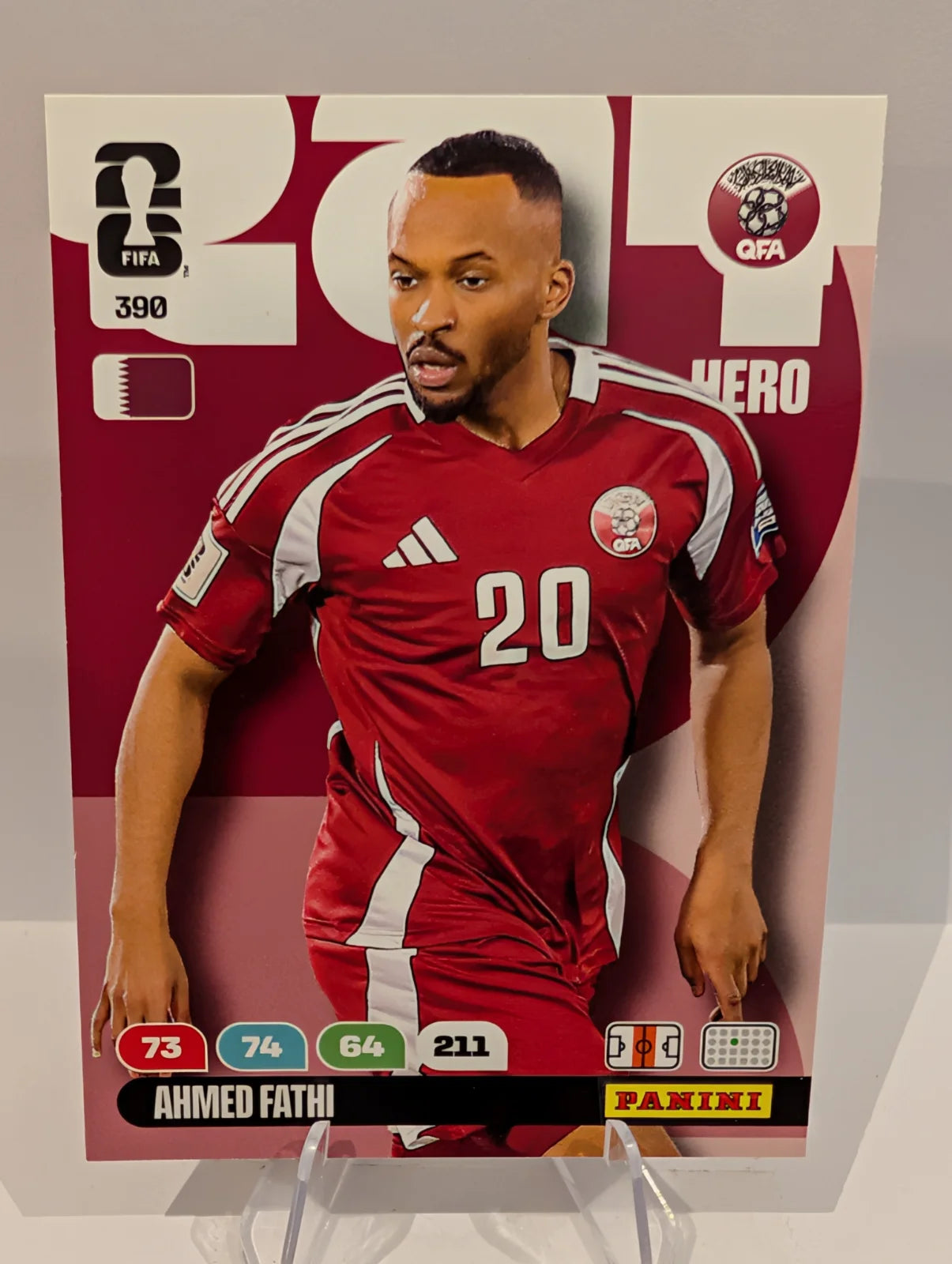 390 Ahmed Fathy - Qatar - Panini Adrenalyn XL World Cup 2026