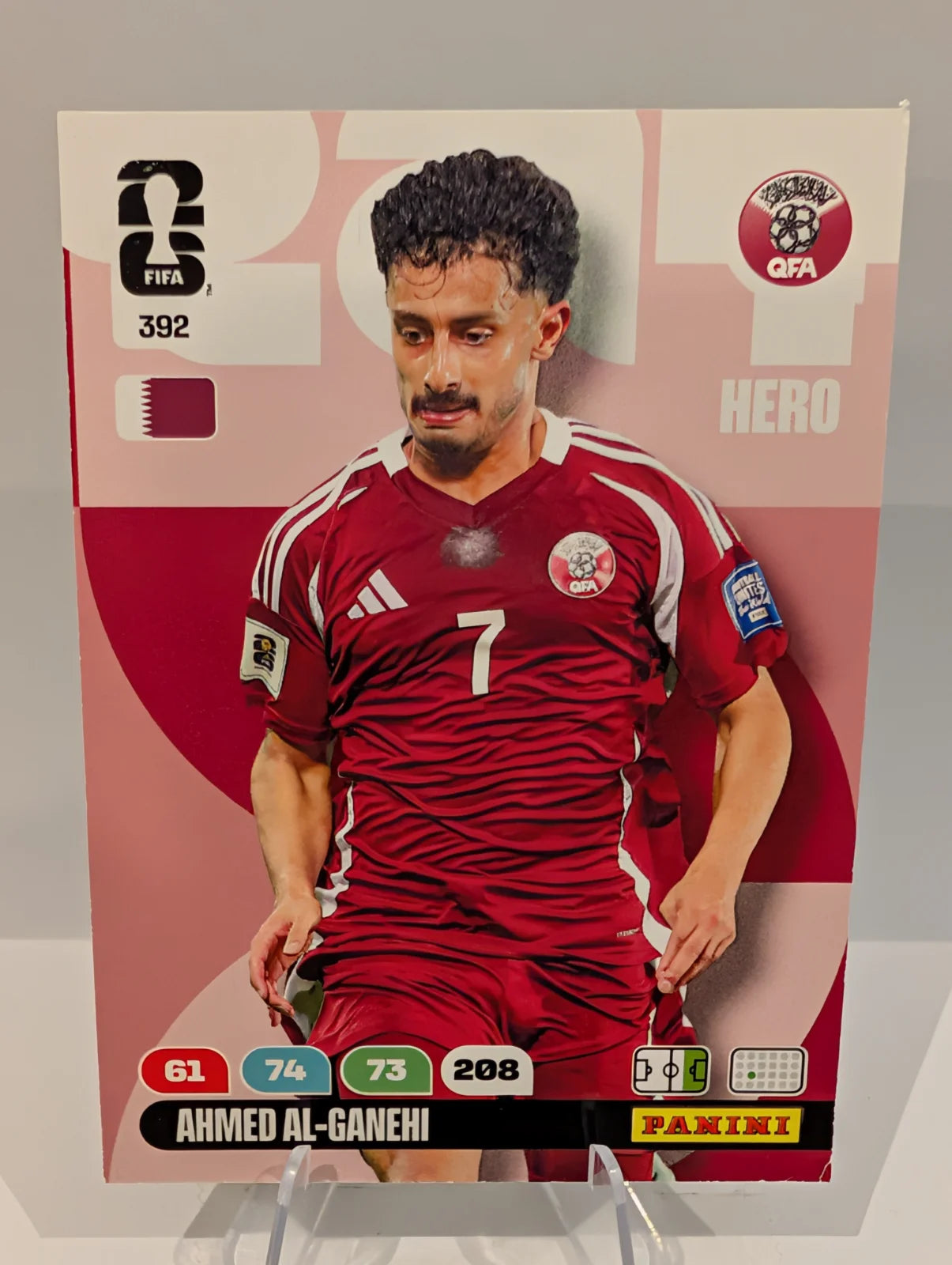 392 Ahmed Al-Ganehi - Qatar - Panini Adrenalyn XL World Cup 2026