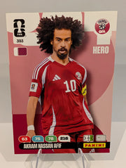 393 Akram Hassan Afif - Qatar - Panini Adrenalyn XL World Cup 2026