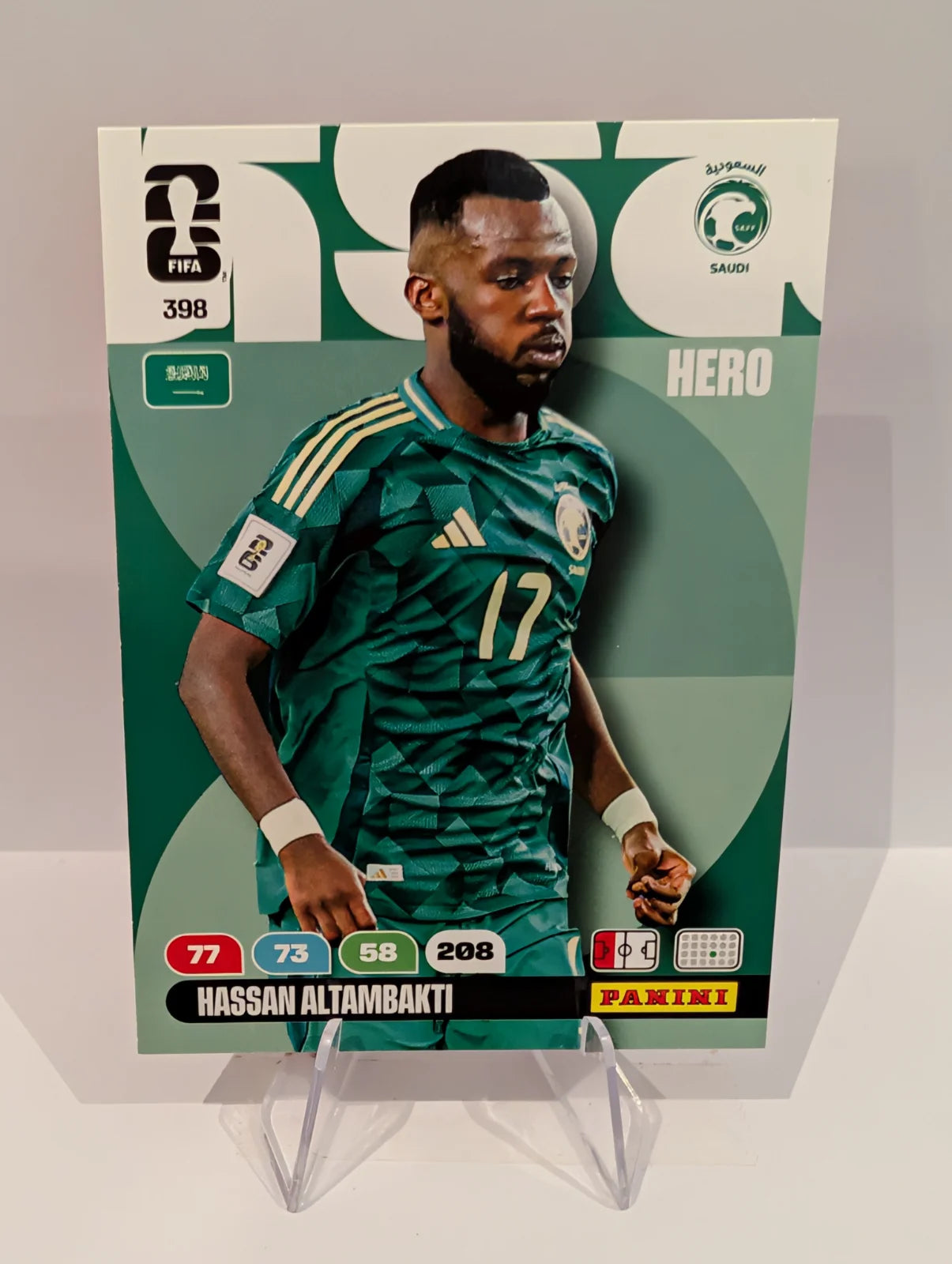 398 Hassan Altambakti - Saudi Arabia - Panini Adrenalyn XL World Cup 2026