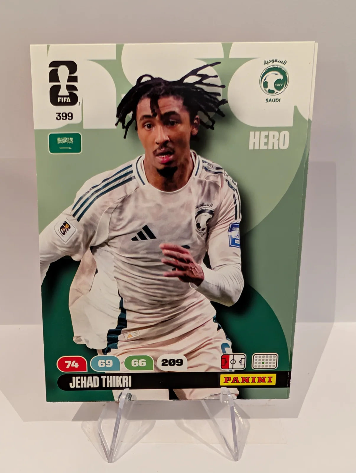 399 Jehad Thikri - Saudi Arabia - Panini Adrenalyn XL World Cup 2026