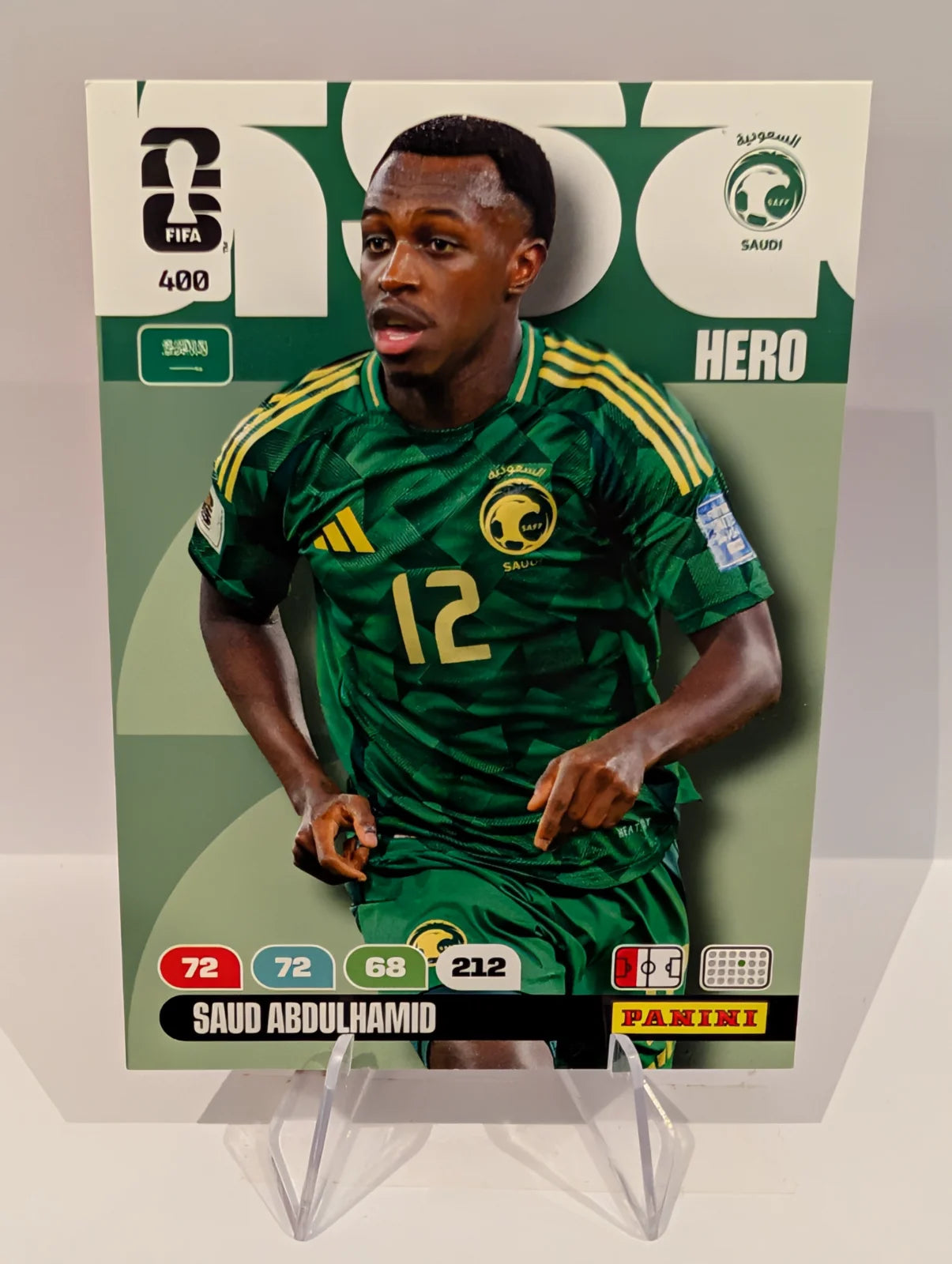 400 Saud Abdulhamid - Saudi Arabia - Panini Adrenalyn XL World Cup 2026