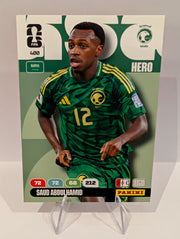 400 Saud Abdulhamid - Saudi Arabia - Panini Adrenalyn XL World Cup 2026