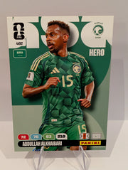 402 Abdullah Alkhaibari - Saudi Arabia - Panini Adrenalyn XL World Cup 2026