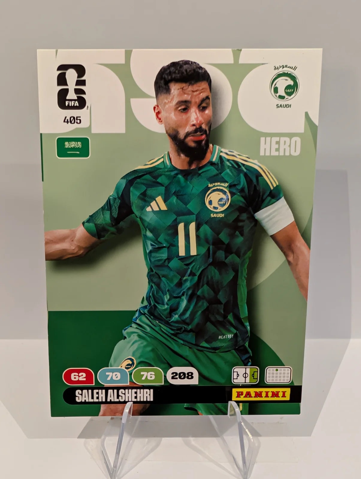 405 Saleh Alshehri - Saudi Arabia - Panini Adrenalyn XL World Cup 2026