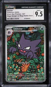 Haunter 027 · Holofoil (Mega Evolution Promos) — CGC 9.5 *SHIPS 1st - 7th SEPTEMBER*