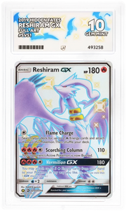 Reshiram GX SV51/SV94 · Holofoil (Hidden Fates: Shiny Vault) — ACE 10