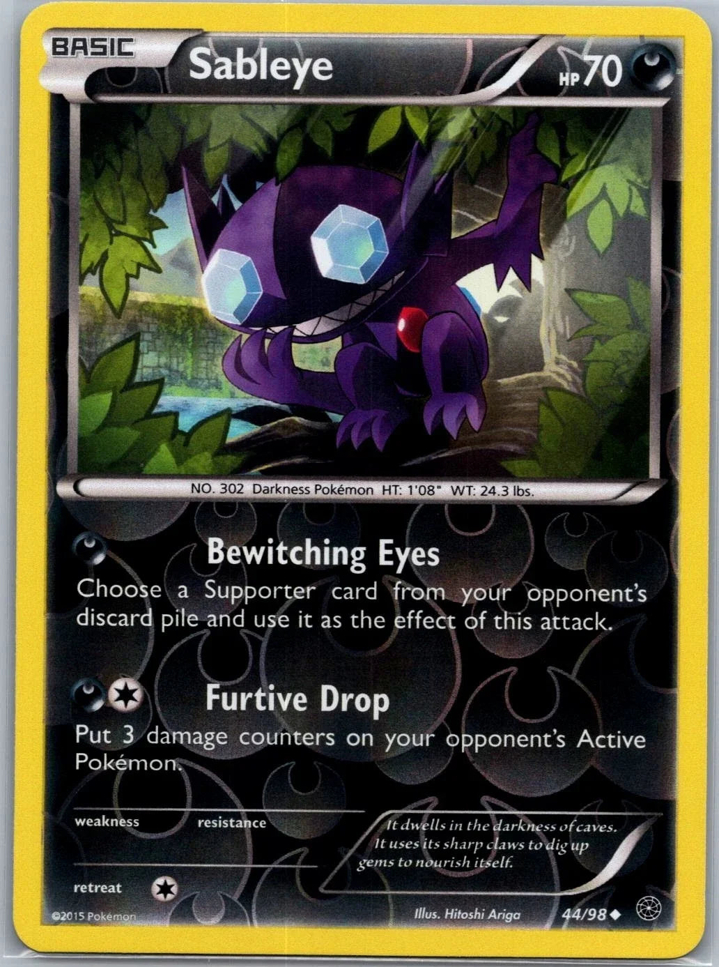 Sableye 44 ·(Ancient Origins) Holo