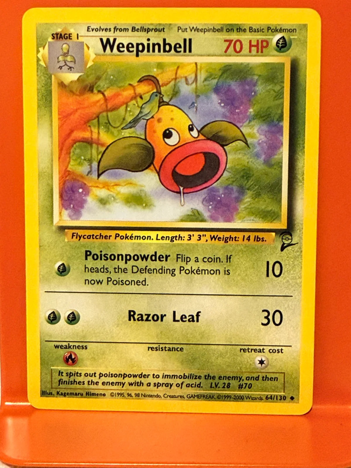 Weepinbell 64 · Normal (Base Set 2)