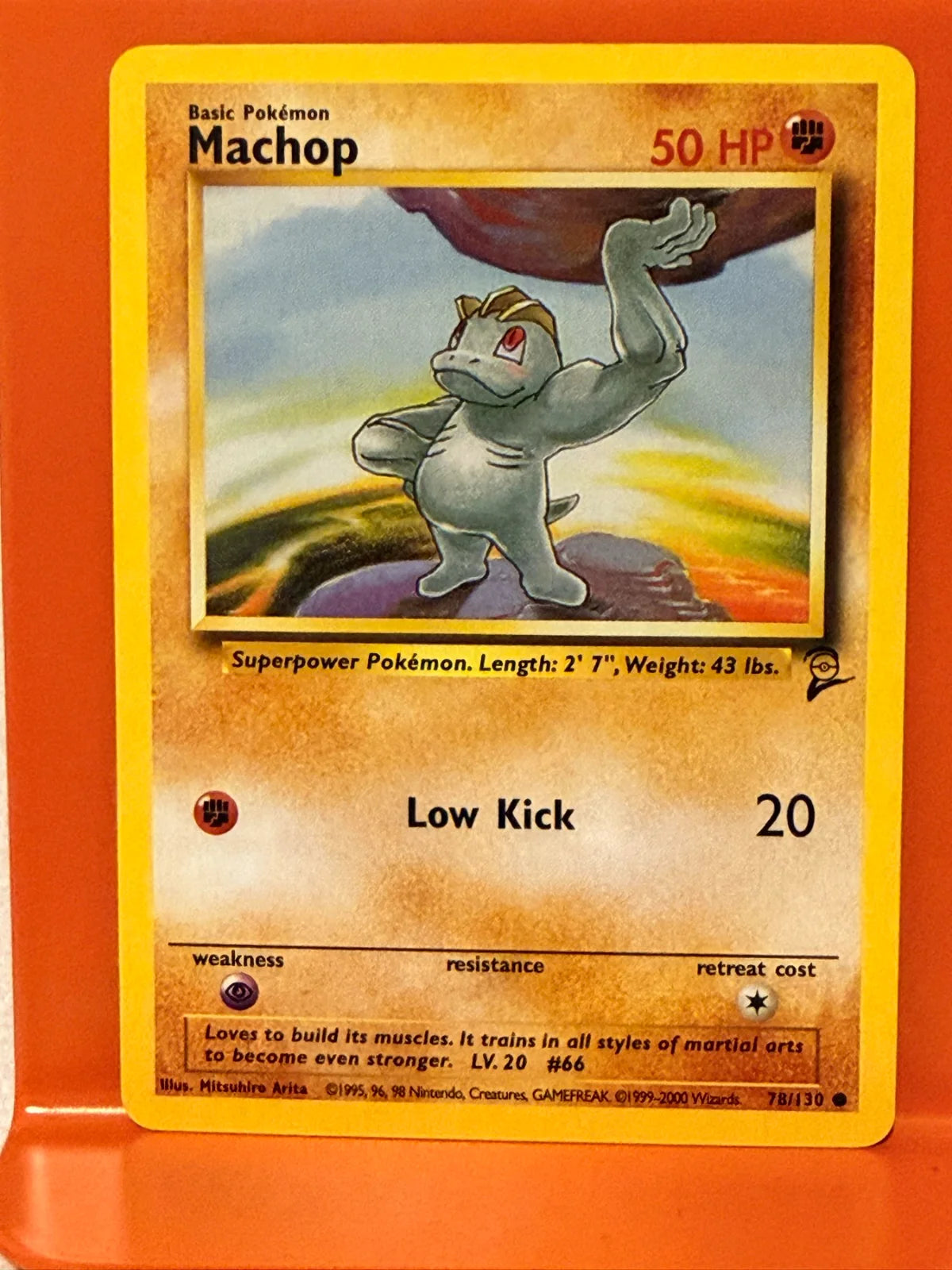 Machop 78 · Normal (Base Set 2)