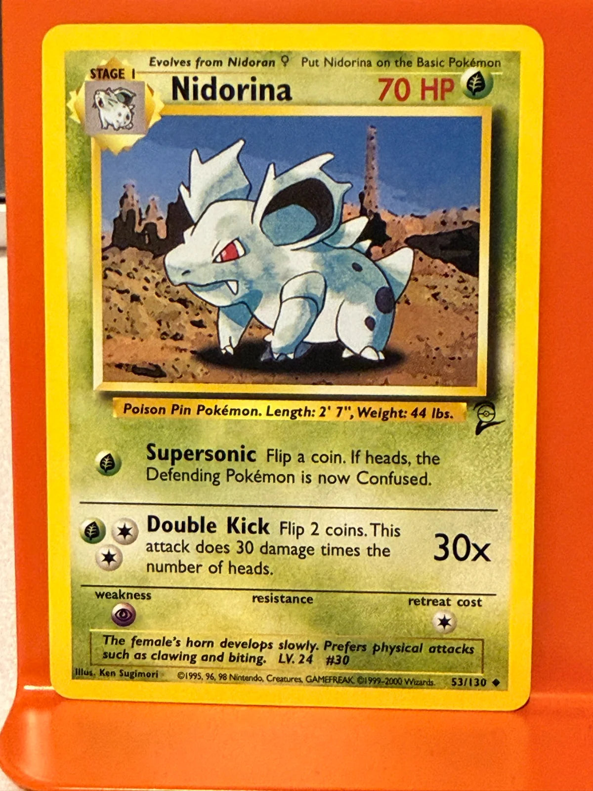 Nidorina 53 · Normal (Base Set 2)