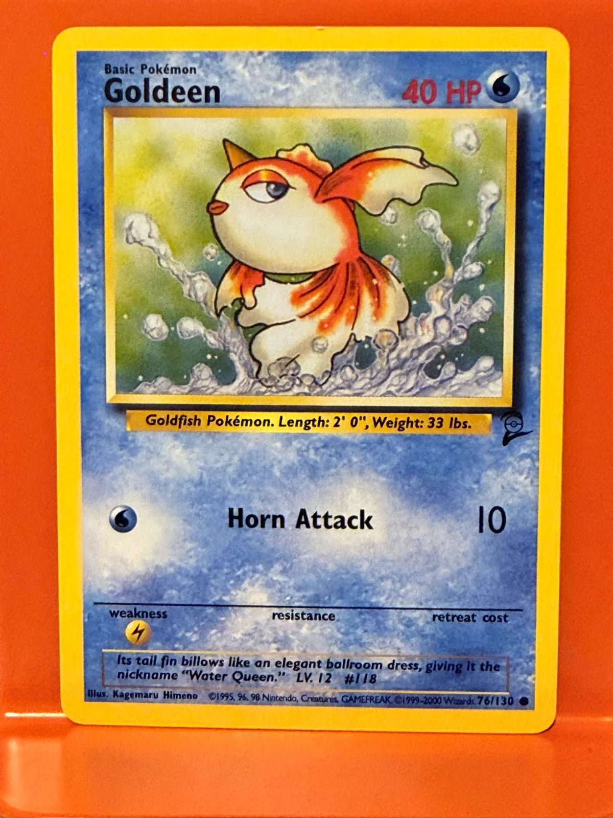 Goldeen 76 · Normal (Base Set 2)