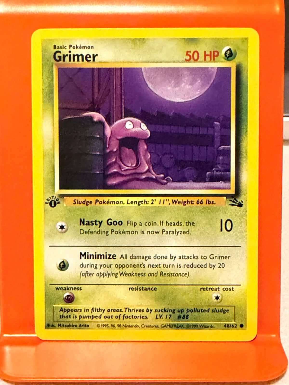Grimer 48 · 1st Edition (Fossil)