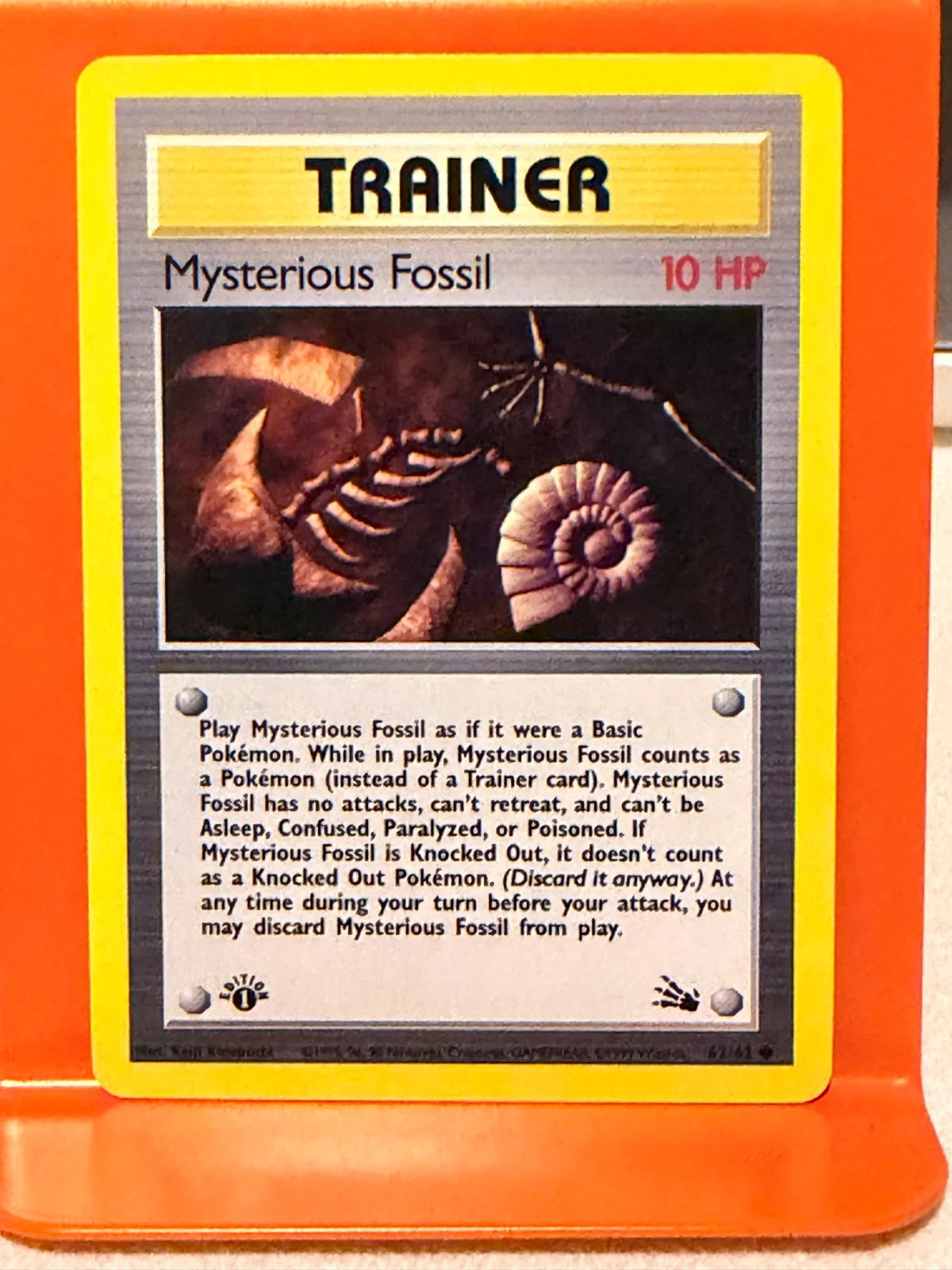 Mysterious Fossil 62 · 1st Edition