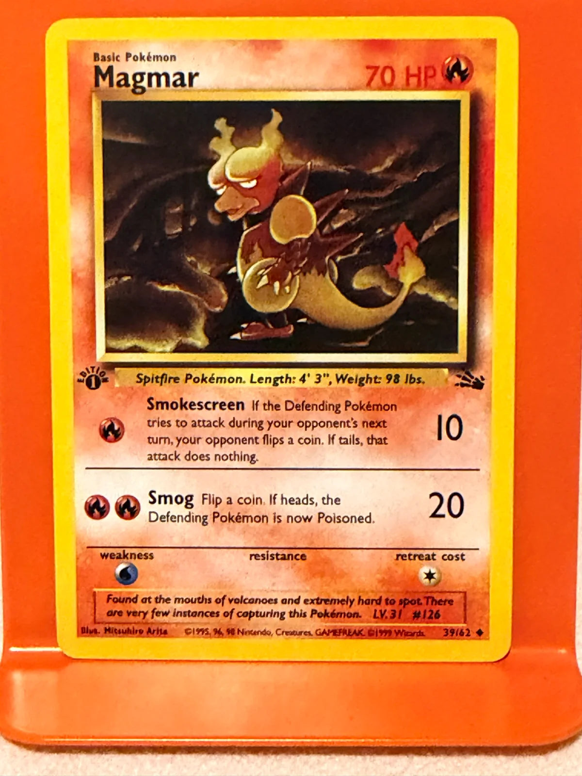 Magmar 39 · 1st Edition (Fossil)
