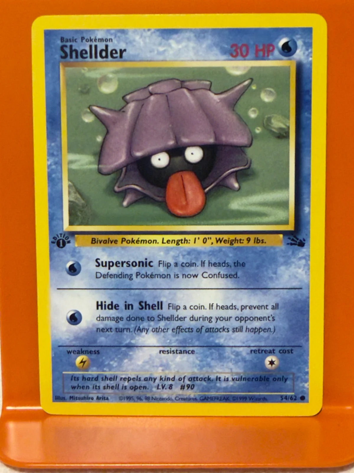 Shellder 54 · 1st Edition (Fossil)