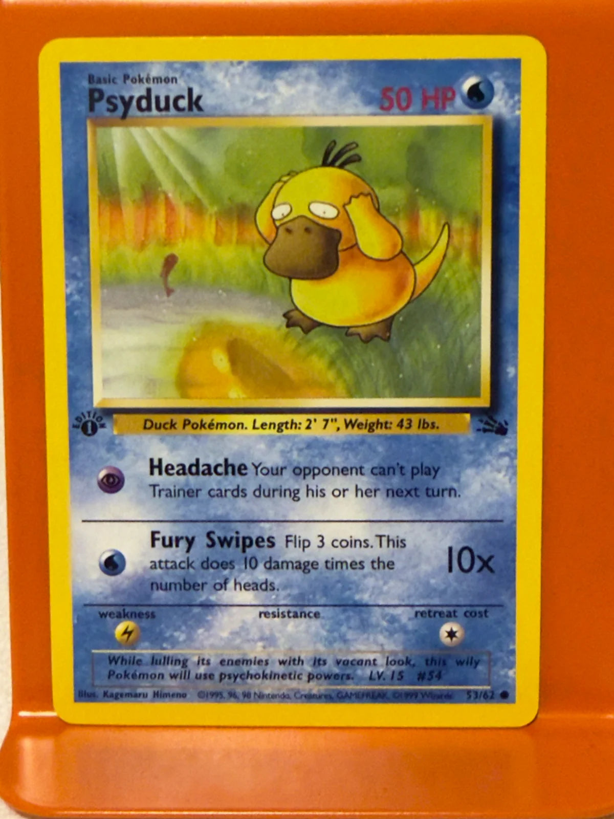 Psyduck 53 · 1st Edition (Fossil)